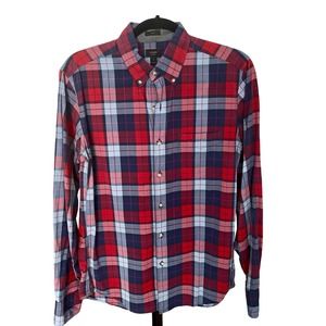 J. Crew Tartan Plaid Slim-Fit Button Down Shirt